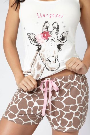 Boux Avenue Giraffe Vest And Short